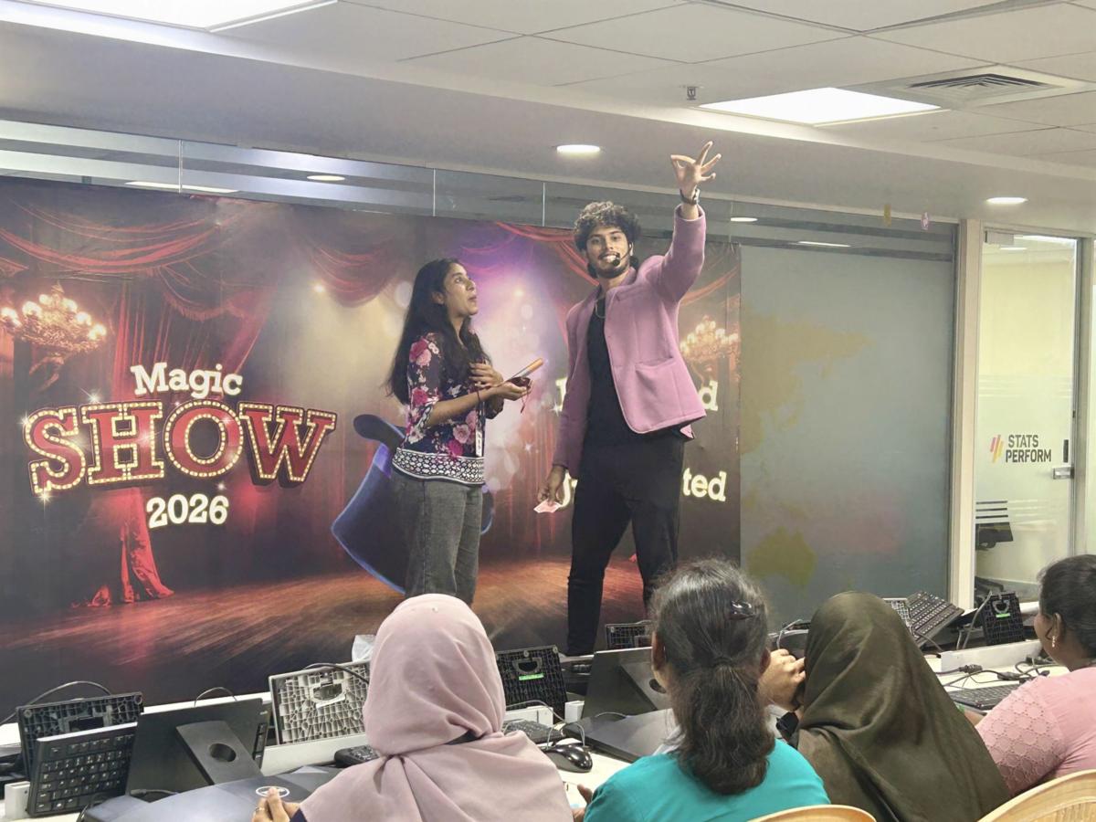 Harish Malolan Stage Magic